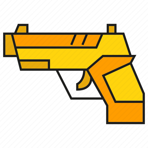 Ammunition, armor, arms, gun, handgun, pistol, weapon icon - Download on Iconfinder