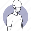 mask, protection, virus, covid-19, coronavirus, man, person 