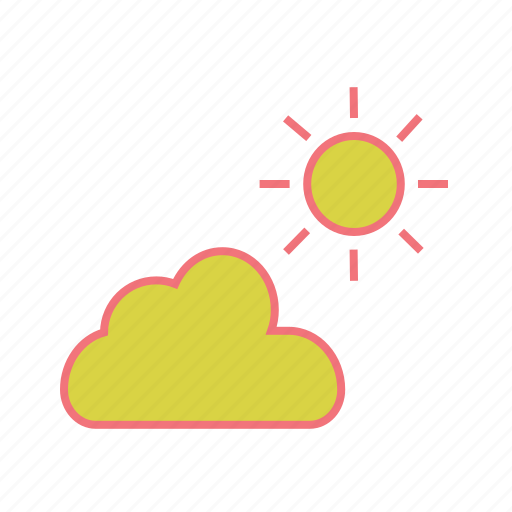 Cloud, cloudy, heat, summer, sun, sunrise, sunset icon - Download on Iconfinder