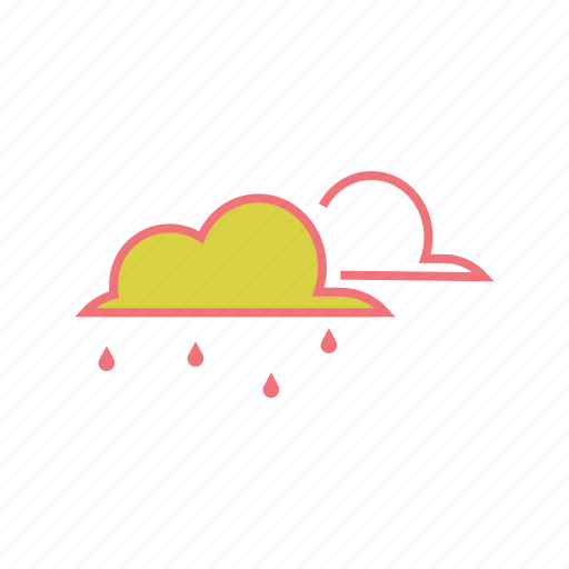 Breeze, cloud, drizzle, rain, raining, rainy, weather icon - Download on Iconfinder
