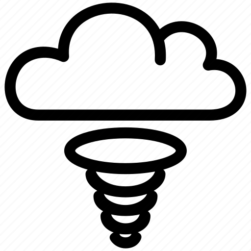 Disaster, forecast, gust, speeds, tornado, wind icon - Download on Iconfinder