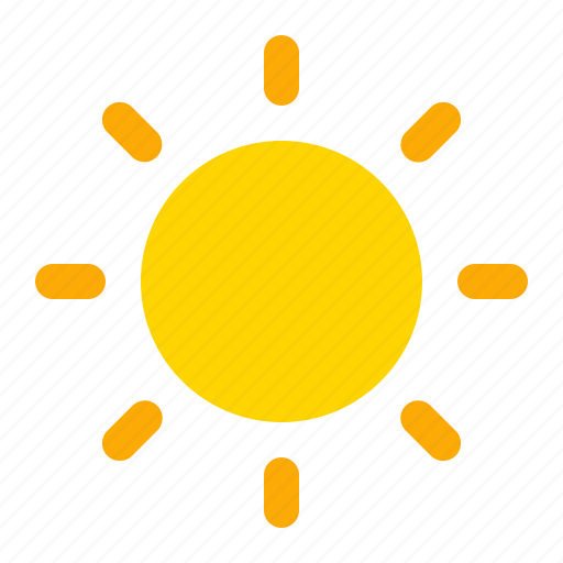 Sun, sunny, summer, weather, sunlight icon - Download on Iconfinder
