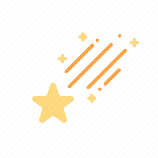 Star, abstract, shooting, sky, space, light icon - Download on Iconfinder