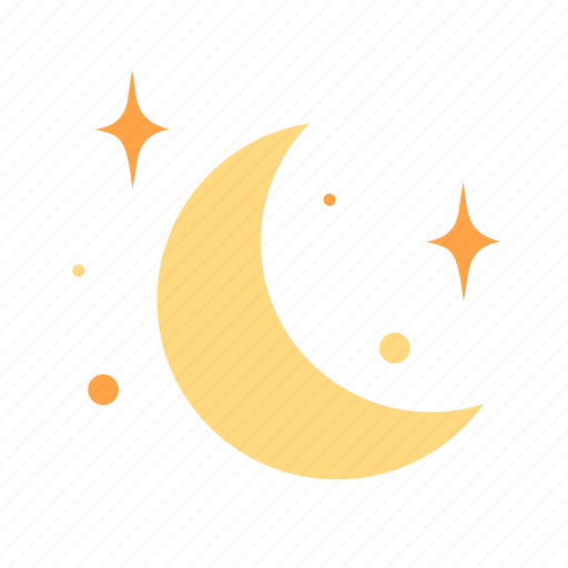 Moon, night, space, star, universe, moonlight, dark icon - Download on Iconfinder