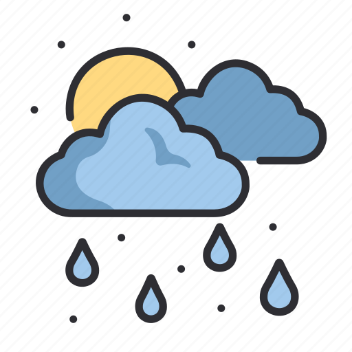 Nature, rain, water, weather, wet, rainy, season icon - Download on Iconfinder