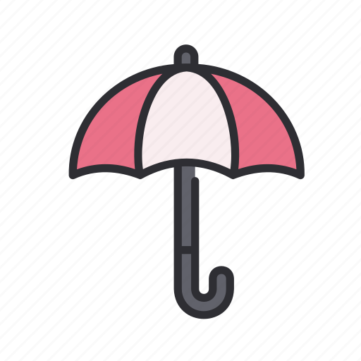 Umbrella, weather, parasol, season, rain, handle, rainy icon - Download on Iconfinder