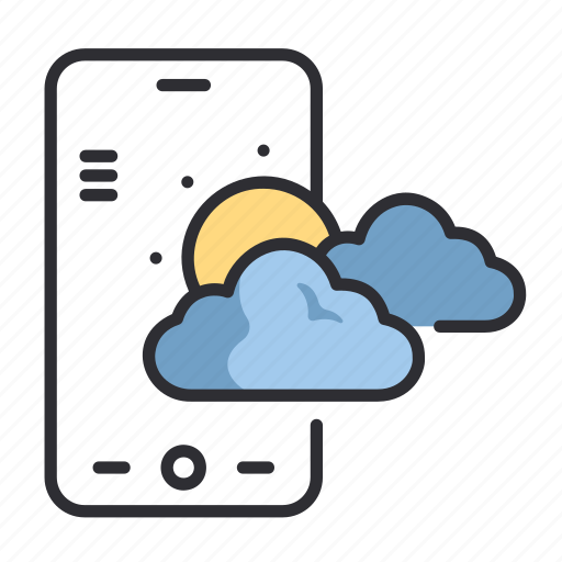 Cloud, forecast, weather, sky, rain, sunny, set icon - Download on Iconfinder