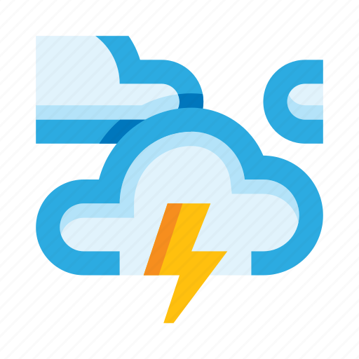 Weather, climate, forecast, thunderstorm icon - Download on Iconfinder