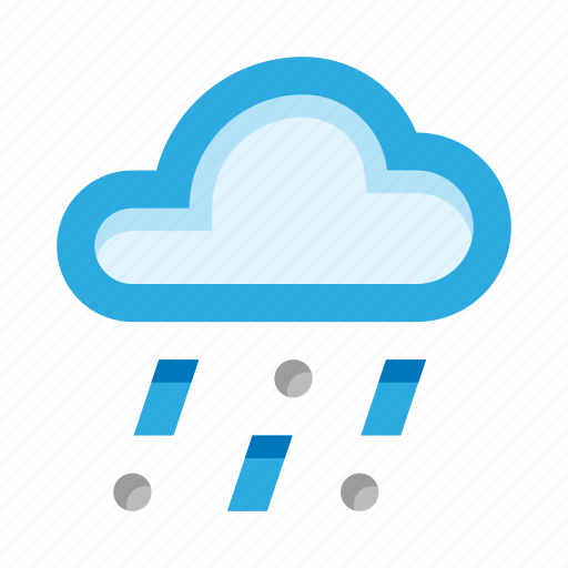 Weather, forecast, hail, rain icon - Download on Iconfinder