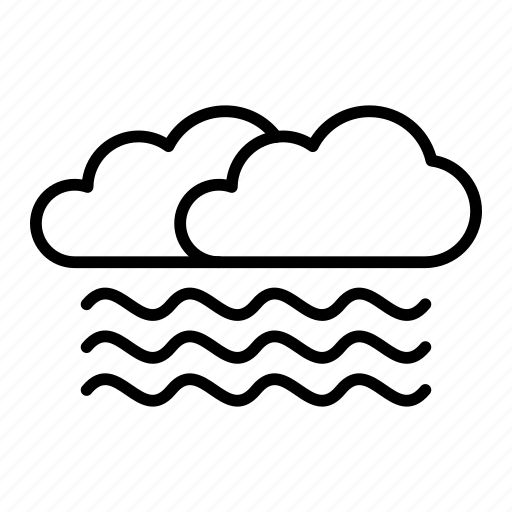 Foggy, fog, forecast, haze, mist, weather icon - Download on Iconfinder