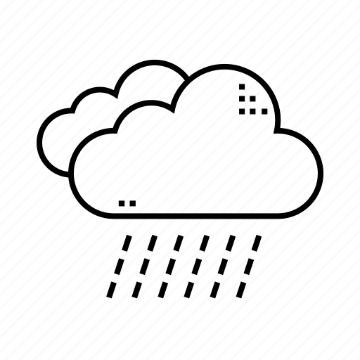 Rain, forecast, cloud, climate, temperature icon - Download on Iconfinder