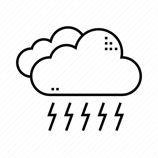 Storm, forecast, cloud, climate, temperature icon - Download on Iconfinder