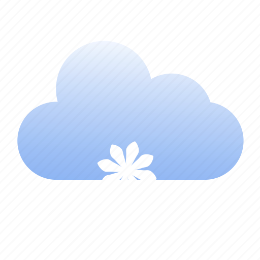 Snow, cloud, winter, cold icon - Download on Iconfinder