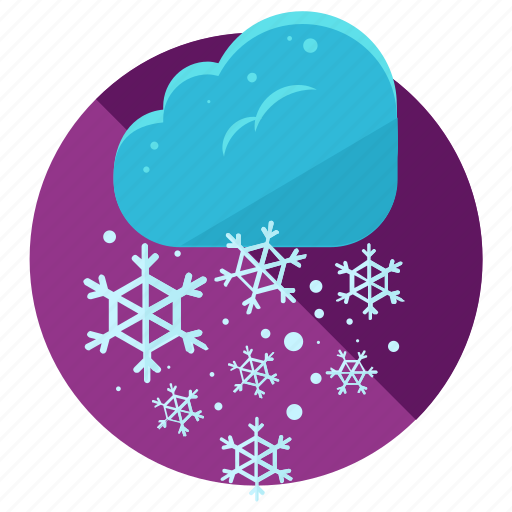 Cloud, snow, snowflake, snowstorm, storm, weather icon - Download on Iconfinder