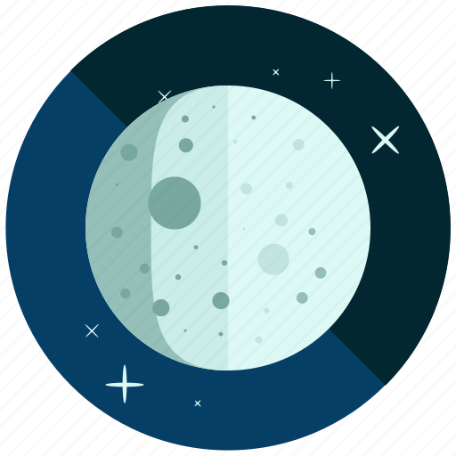 Crescent, cycle, moon, night, phase, waning, weather icon - Download on Iconfinder