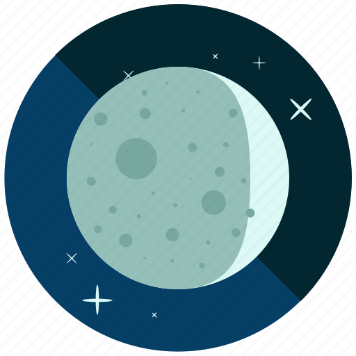 Crescent, cycle, moon, night, phase, waxing, weather icon - Download on Iconfinder