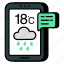 mobile weather app, mobile forecast, mobile overcast, meteorology, online weather forecast 