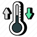 thermometer, thermostat, temperature gauge, temperature indicator, temperature fluctuation