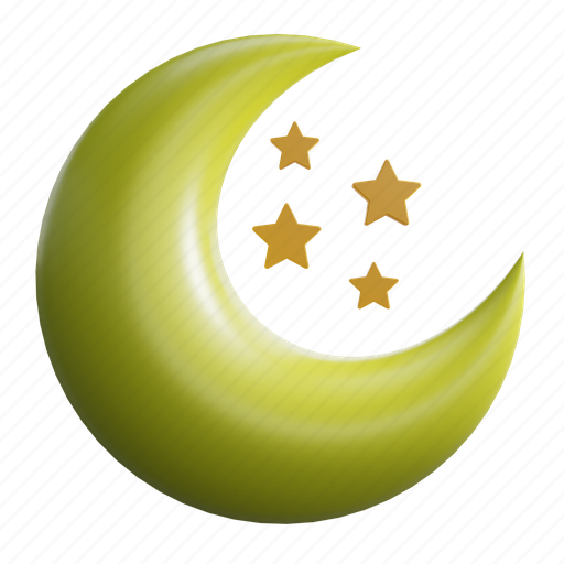Weather, night, stars, star, moon, forecast, crescent icon - Download on Iconfinder