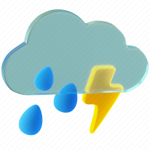 Storm, thunder, wind, lightning, thunderstorm, flash, environment icon - Download on Iconfinder