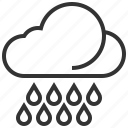 weather, cloud, forecast, information, rain, sign