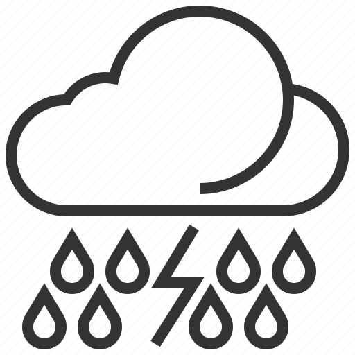 Weather, cloud, forecast, information, rain, sign icon - Download on Iconfinder