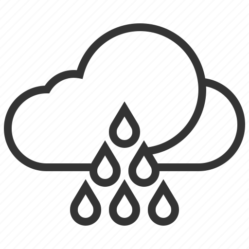 Weather, cloud, forecast, information, rain, sign icon - Download on Iconfinder
