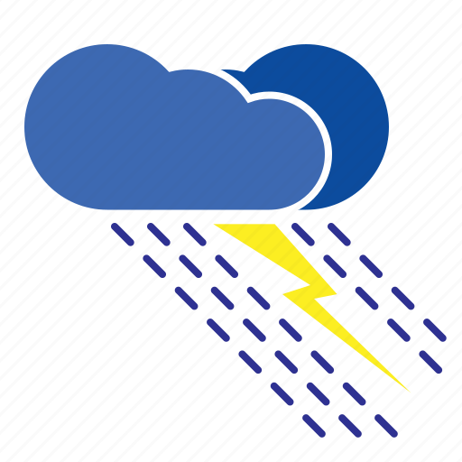 Cloud, clouds, cloudy, flash, forecast, humid, rainy icon - Download on Iconfinder