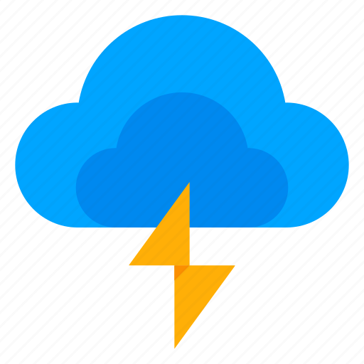 Climate, cloud, flash, lightning, storm, weather icon - Download on Iconfinder
