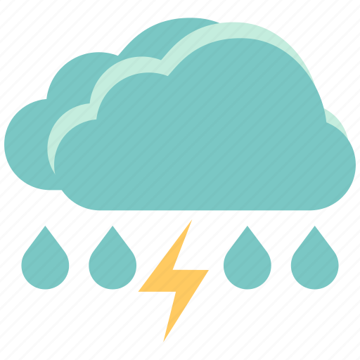 Air, atmosphere, lightning, sky, strom, thunder clap, weather icon - Download on Iconfinder