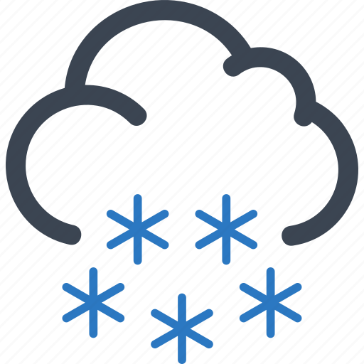 Cloud, cold, snow, snowflake, winter icon - Download on Iconfinder