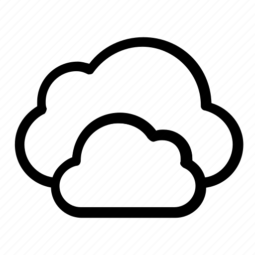 Cloudy, forecast, weather, climate, clouds, rain icon - Download on Iconfinder