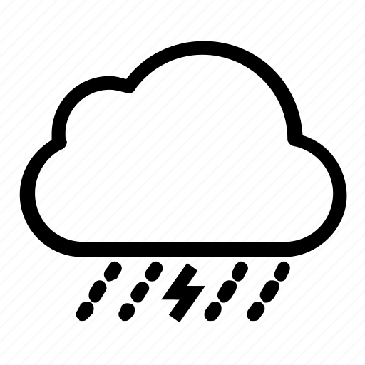 Forecast, rain, storm, weather, rainy, climate, cloudy icon - Download on Iconfinder