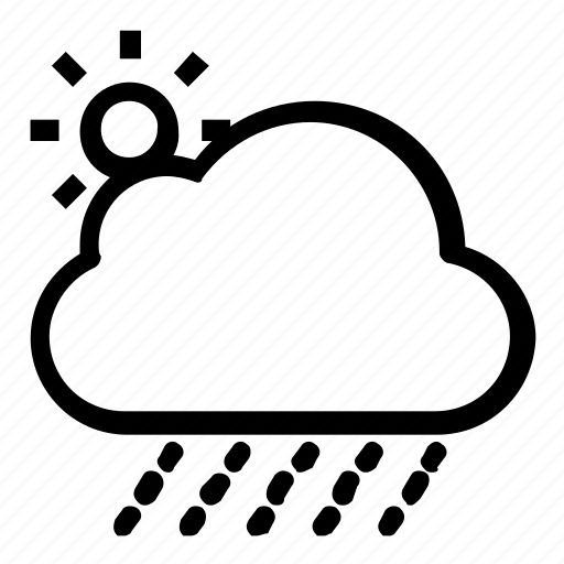 Forecast, rain, weather, rainy, climate, cloudy, sun icon - Download on Iconfinder