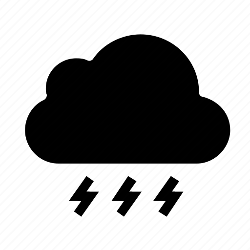 Forecast, lightening, weather icon - Download on Iconfinder