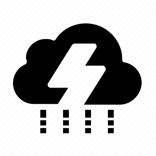 Forecast, lightening, storm, weather icon - Download on Iconfinder