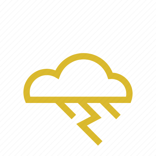 Rain, thunder, weather icon - Download on Iconfinder