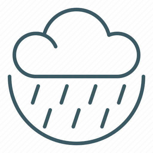 Cloud, rain, rainy, weather, wet icon - Download on Iconfinder