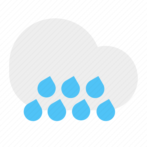 Cloud, rain, rainfall, weather icon - Download on Iconfinder
