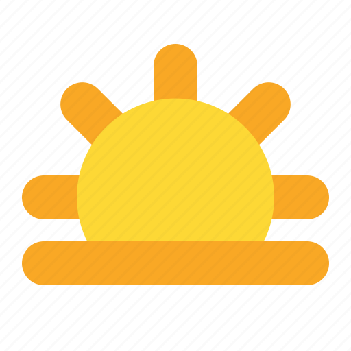 Afternoon, sun, sunrise, sunset, weather icon - Download on Iconfinder