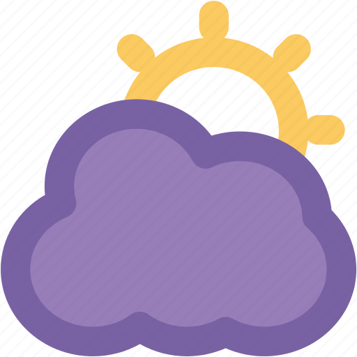 Cloudy, pronostic, sunny cloud, sunrise, sunset, weather, winter icon - Download on Iconfinder