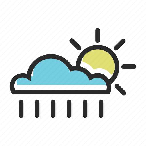 Cloud, cloudy, forecast, sun, weather icon - Download on Iconfinder