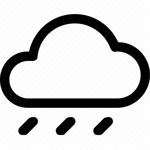 Cloud, rain, rainy, weather icon - Download on Iconfinder