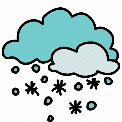 Cloud, forecast, snow, snowflake, weather icon - Download on Iconfinder