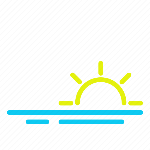 Morning, rise, sun, sunrise, weather icon - Download on Iconfinder