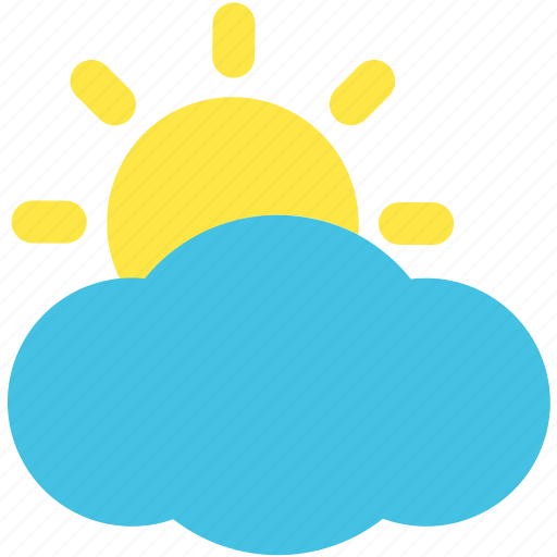 Cloud, cloudy, rift, sun, weather icon - Download on Iconfinder