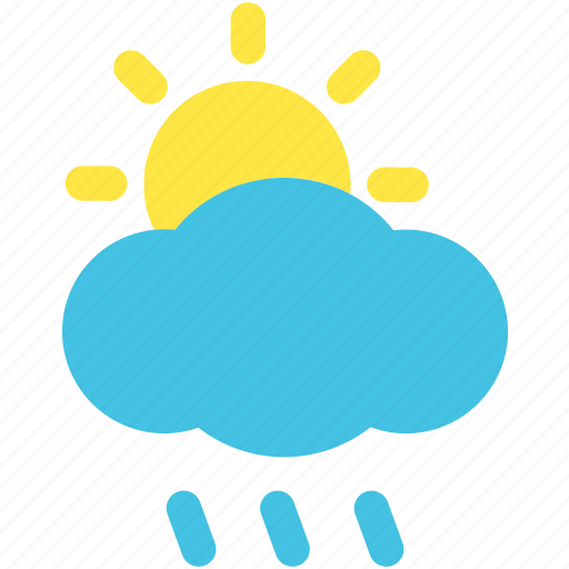 Cloud, rain, rainy, rift, sun, weather icon - Download on Iconfinder
