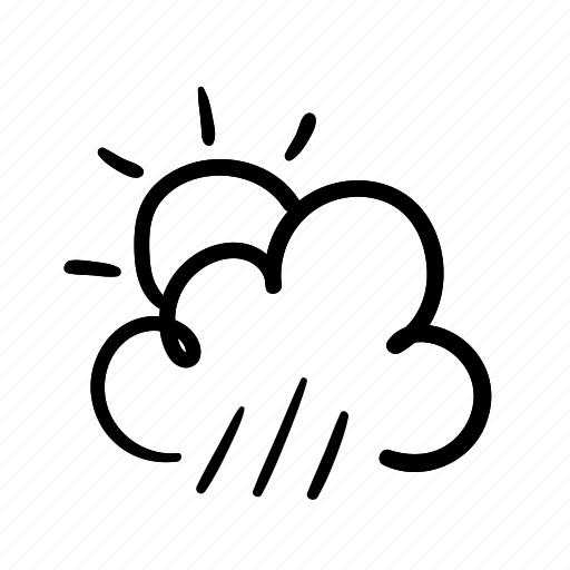 Climate, cloud, rain, rainy, sun, sunny, weather icon - Download on Iconfinder