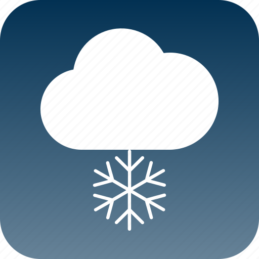 Cloud, cloudsnow, cold, night, sky, snow icon - Download on Iconfinder