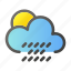 climate, cloud, condition, forecast, rain, weather 